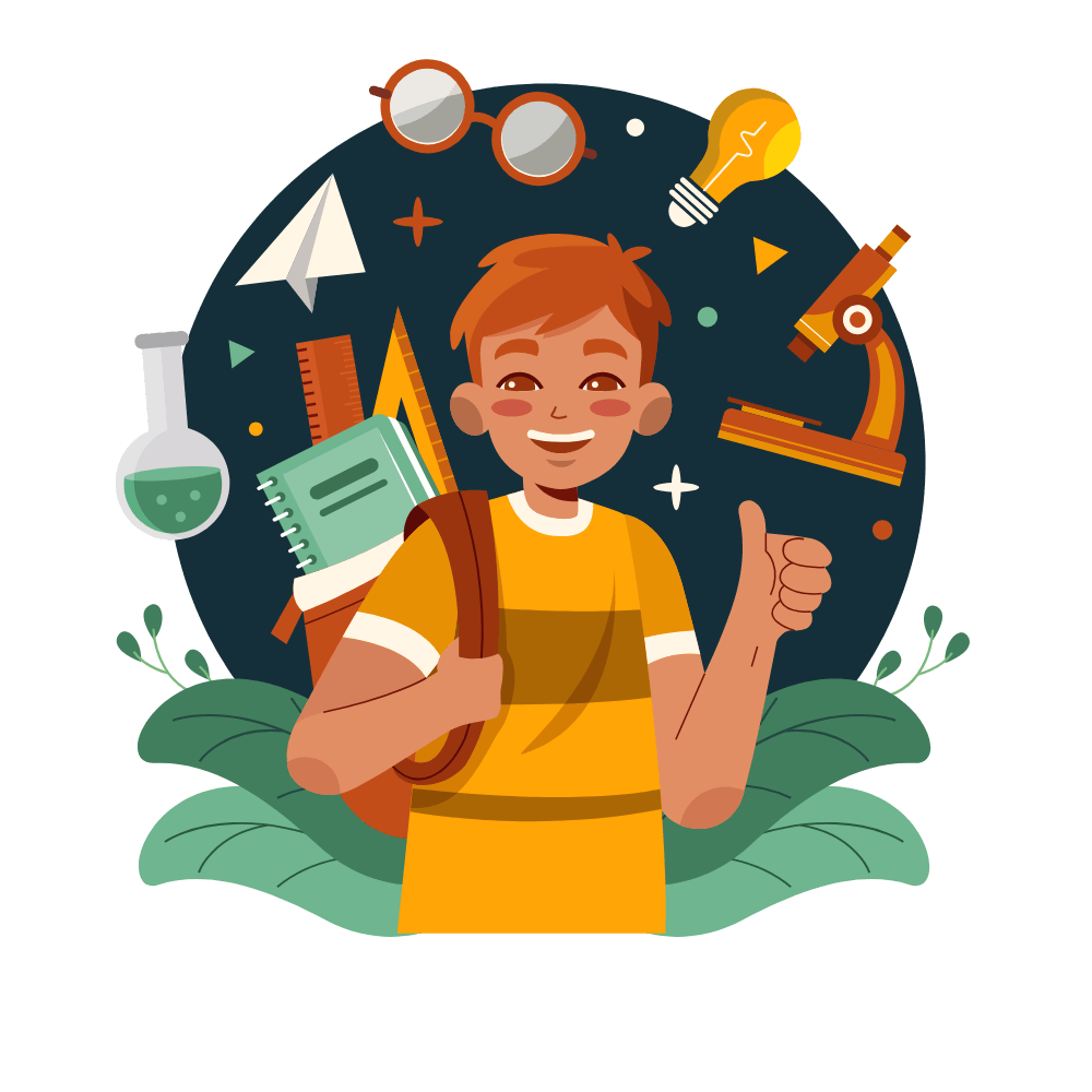 Illustration étudiant
